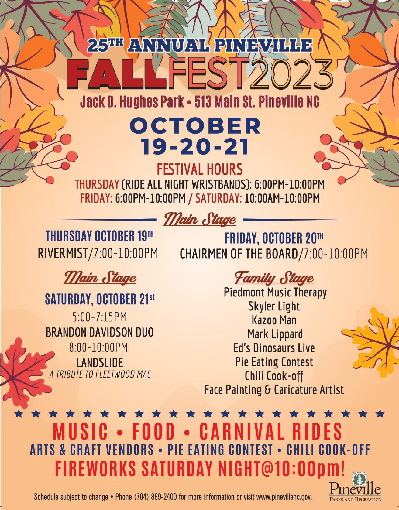 Fall Fest Town of Pineville, NC